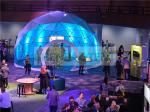 Transparent Geodesic Event Dome Tent With Round Door Frame PVC For Events