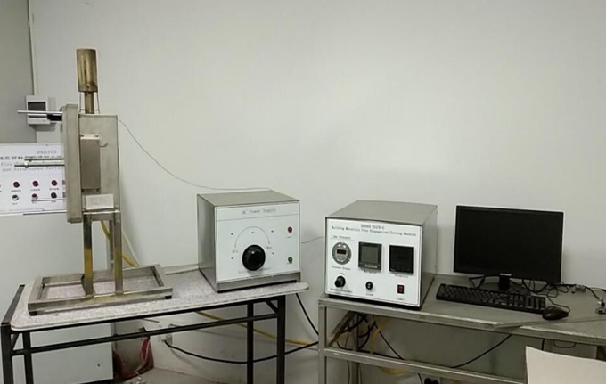 BS476 Part 6 Building Material Fire Tester Fire Propagation Apparatus 1300-1450kg/M3 0