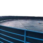 50mm-250mm Height HDPE Waterproof Geomembrane for Dam Landfill Lake Pond