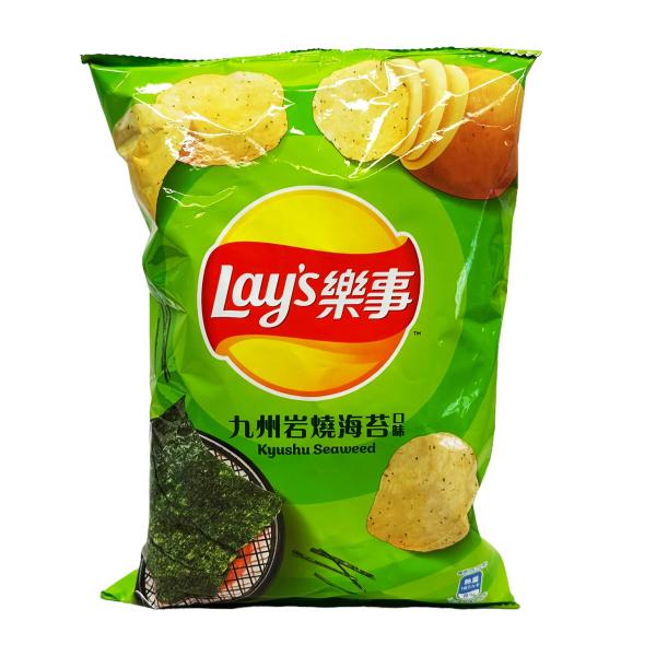 Lays Kyushu Seaweed Potato Chips - Pack 54g - Upgrade Your Wholesale Assortment