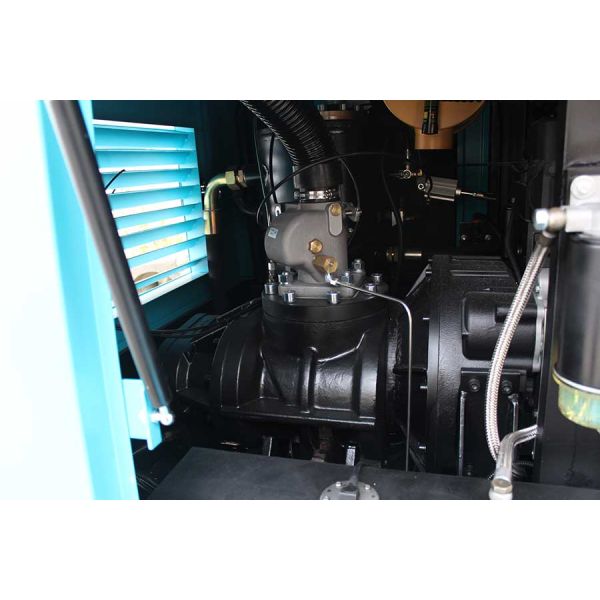 Two Stage Diesel Engine Driven Air Compressor