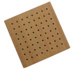Decorative Studio Room Perforated Wood Acoustic Panels , Sound Absorbing Board