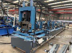 Wholesale 11kW CZ Purlin Roll Forming Machine Size Adjustment 80-300mm For Steel Structure Houses from china suppliers