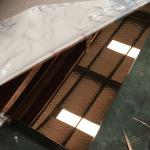 AISI Hot Rolled SS Rose Gold Sheet , Durable Golden Mirror Stainless Steel Sheet