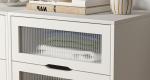 Downloads: 0 4 Drawer Dresser for Bedroom, Modern Dresser Closet, Chest of 4