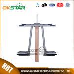 outdoor fitness equipment park wood surfboard exercise machine