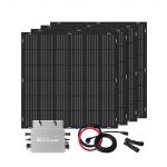 VDE certified 600W 800W Flexible Photovoltaikanlage Balkonkraftwerk Solarpanel