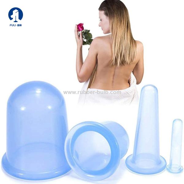 4 Pcs Cupping Therapy Set Massage Cups For Cellulite, Fascia And Natural Pain