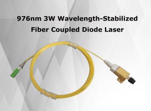 Wholesale 976nm 3W Wavelength-Stabilized Fiber Coupled Diode Laser from china suppliers