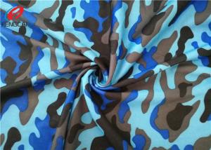 Wholesale Disruptive Pattern Printed Polyester Spandex Fabric For Bags / Jacket / Shoes from china suppliers
