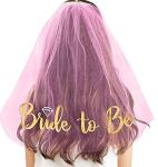 European and American singles party white veil, headband party supplies, bride's