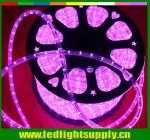 ultra thin 10mm 2 wire pink led outdoor christmas rope lights