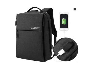 Wholesale 15.6 Inch Slim Business Laptop Backpack With USB Charging Port from china suppliers