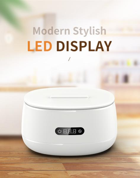 Portable 25W GT Sonic Cleaner 600ml Jewellery Washer LED Display Household