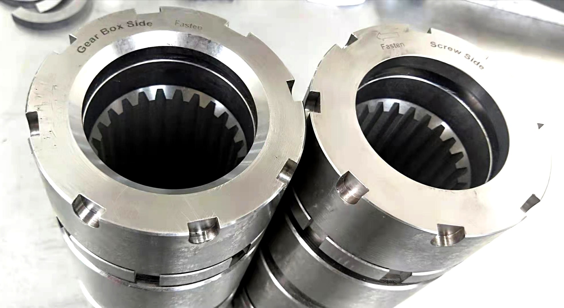 Extruder Machine Accessories Spare Parts Vacuum Quenching Distance Rings