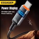 ESSAGER ES-X61 Series C-C 100W Charging Cable USB C Cable