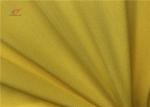 Yellow 4 Way Stretched Dry Fit Polyester Spandex Blend Fabric For Swimwear