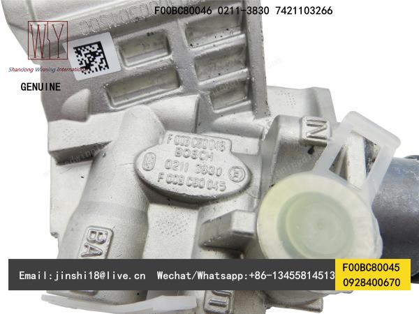 BOSCH GENUINE AND BRAND NEW DIESEL FUEL PRESSURE REGULATOR 0928400670,