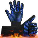 Cotton Road Safety Products Foldable Retractable Silicone Bbq Gloves