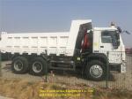 Heavy Duty Tipper Trucks 336 Hp Double Axle Dump Truck Manual 18m3 - 22m3