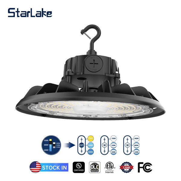 150LM/W LED UFO High Bay Light 100W-240W IP65 for Warehouse