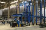 Automatic powder spraying and painting equipment assembly line