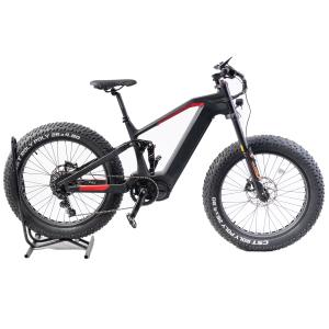 Wholesale 26&quot; Full Suspension Electric Enduro E-Bike with Carbon Fiber Frame and 48V 15Ah Battery from china suppliers
