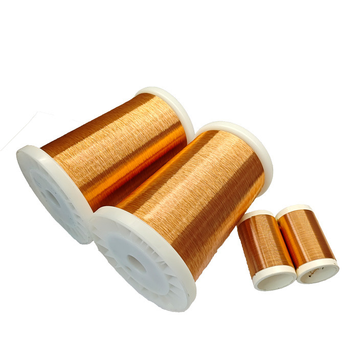 AWG 46-10 UEWN Grade Two Overcoat Polyamide Enamelled Wire for General Motor Thermal Class 130