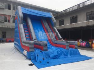 Wholesale Small Single Lane Commercial Inflatable Slide On Land For Outdoor 7*5m from china suppliers
