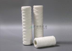 Wholesale 5 Micron String Wound Filter Cartridge For RO Pre - Treatment Glass Fiber from china suppliers