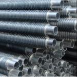 DELLOK Steel spiral finned tubes high frequency welded finned tubes seamless