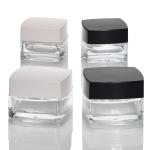 Empty Cosmetic Bottle Packaging 30ml 50ml 100ml Matte Glass Skincare Cream Jar