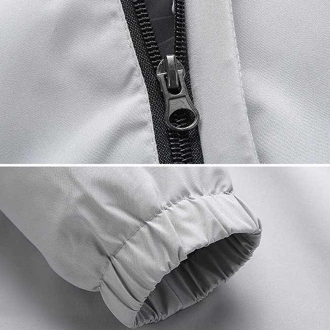 100% Polyester Pandex Outdoor Windbreaker Jacket Thin Fall Jacket