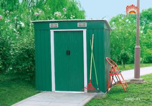 Wholesale Anti Rust Galvanized Storage Shed Resisting High Temperature Large Sapce from china suppliers