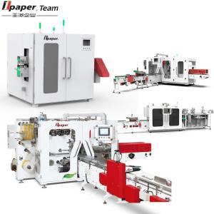 Wholesale 3500 kg Air Consumption 200-260L/min Full Automatic Facial Tissue Machine for Market from china suppliers