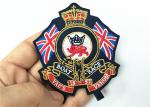Polo T - Shirt Iron On Embroidered Patches British Style Decorative Fabric