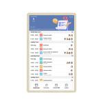 Uitra-narrow Frame Digital Family Wall Calendar , Online Monthly Digital Family