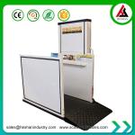 Semi Automatic Outdoor Vertical Wheelchair Lift Platform CE Emark Certified