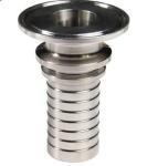 SS316L Stainless Steel Tri Clamp Fittings 1/2 Inch Braided Hose Fittings