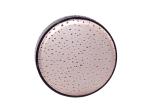 Pink Round Empty Compact Powder Case Colorful Custom For Cosmetic Makeup