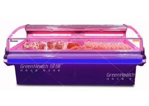 Wholesale Butchery Refrigeration Equipment Meat Display Freezer With Cool LED Light from china suppliers