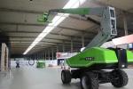 Diesel Engine 27m EWP 360kg capacity telescopic boom lift for building