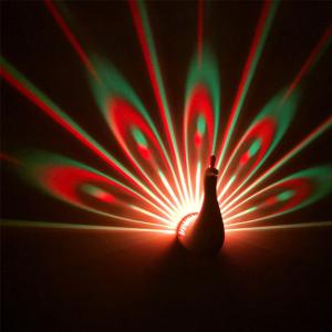 Wholesale Novelty gifts product Peacock projection lamp, funny and attractive peacock projector lamp ballast from china suppliers