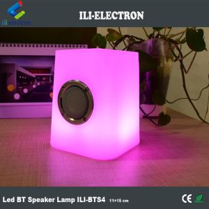 3D Stereo Plastic LED Light Speakers Wireless Remote Control