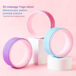 Back Training Yoga Roller Wheel Stretching Massage Fitness Equipment for Waist