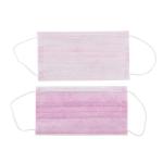 Triple Layer Surgical Mask Dust Proof Pink Face Mask Medical Use