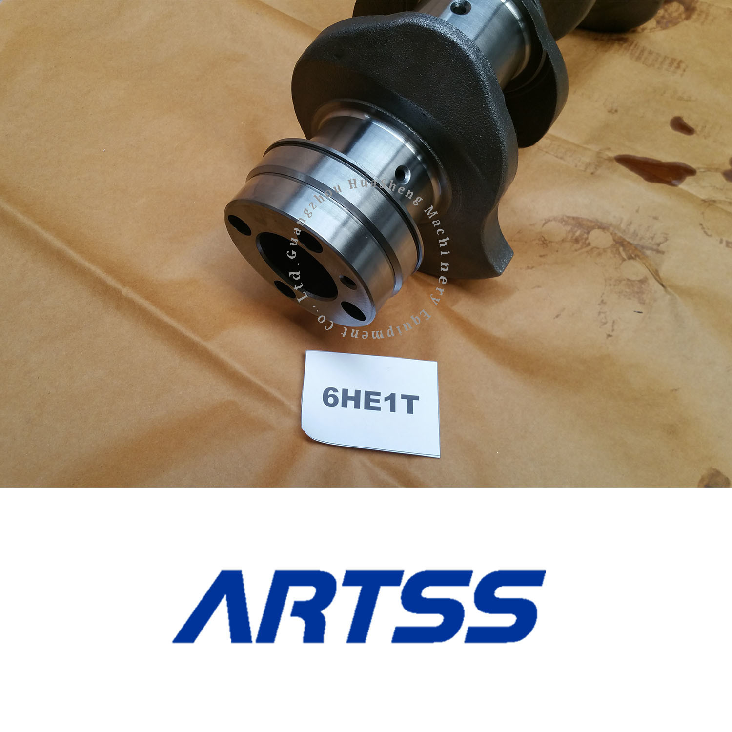 High Quality Manufacturer Diesel Engine 8-94395-125-0 6HE1T Crankshaft For Isuzu Spare Parts