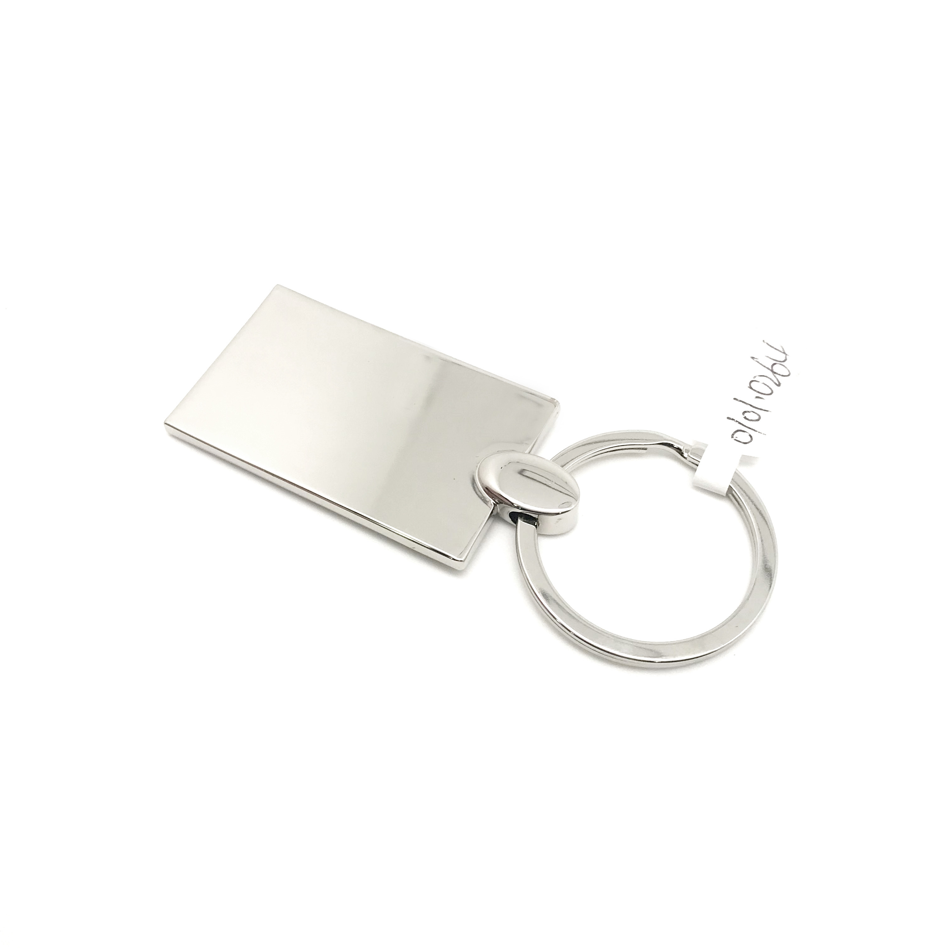 Zinc Alloy Metal Keychain Holder Available in Individual Polybag Package