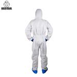 CE Certified Waterproof Microporous film Type 5/6 Disposable Protective Coverall