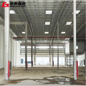Prefabricated Industrial Building Hot Rolled H-beam Frame Warehouse